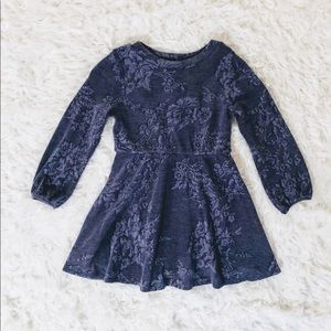 Gianni Bini Blue Floral Dress in Girls Size 6 💙